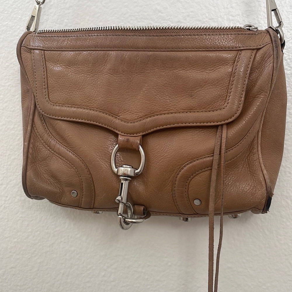 Tan crossbody Rebecca minkoff purse